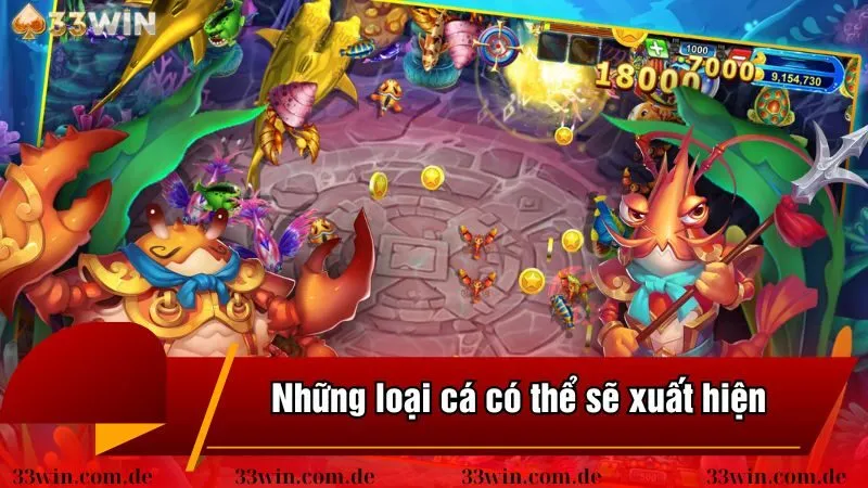 Những loại cá có thể sẽ xuất hiện